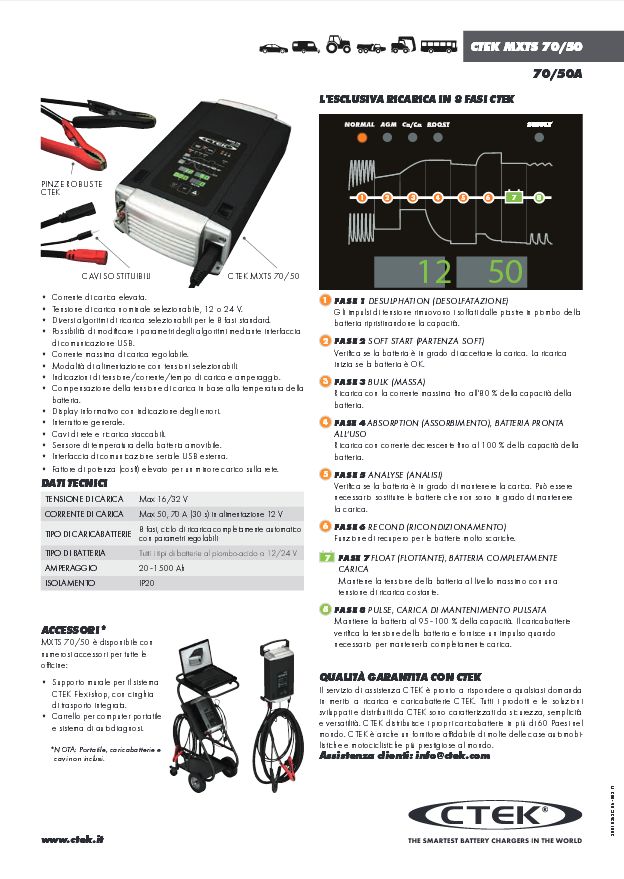 CTEK MXTS70 PAG2
