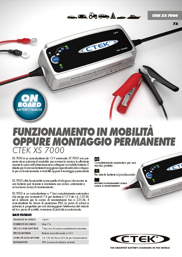 CTEK XS7000 PAG1