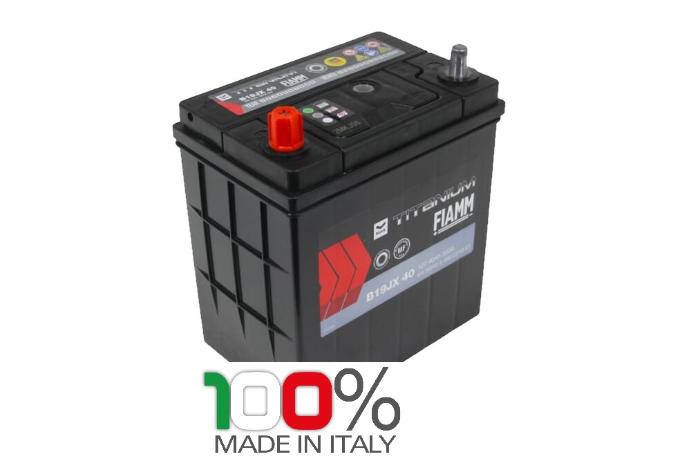 Batteria auto da 60AH 12V 540A cassetta L2 60P Titanium Pro